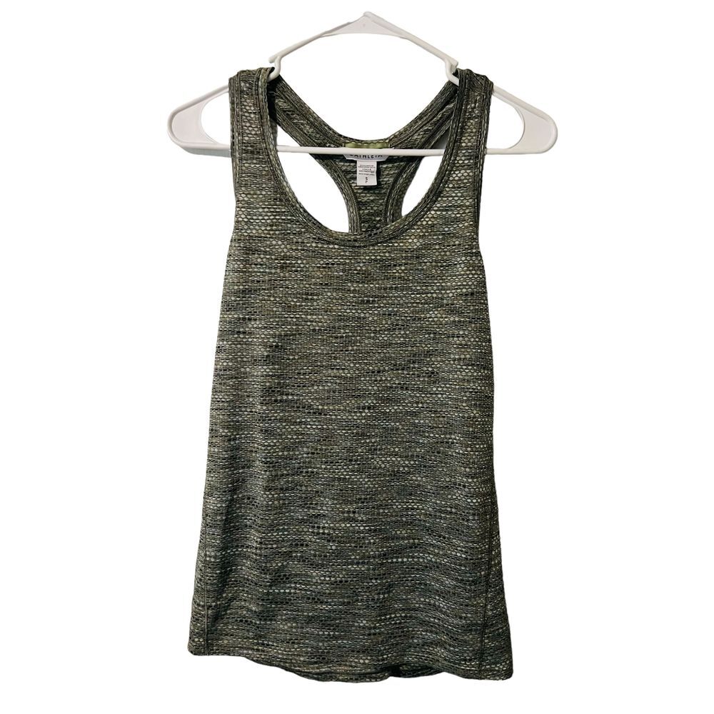 Athleta Racerback Mesh Tank Top‎ Workout Exercise Wear Size Small Petite - Picture 2 of 6
